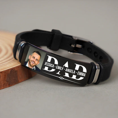 Custom Photo Mom Bracelet | Gift for Mom Wife, Mother's Day Gift | Personalized Unisex Print Bracelet 682192