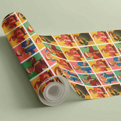 Funny Trump Vintage Wrapping Paper | MAGA Funny Republican Paper Gift for Men Women 683433 - GOP