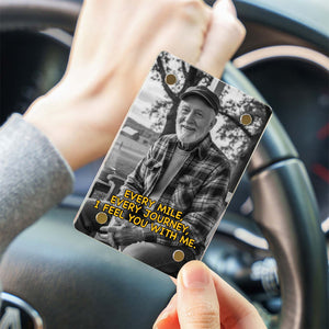 Custom Photo Car Visor Clip | Personalized Memorial Gift | Sympathy Gift for Loss | Remembrance Gift 683281