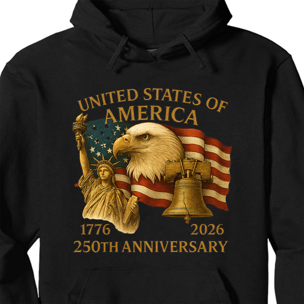 250 Years Anniversary USA Shirt | Happy 250th Birthday United States of America Shirt | 250 Years of Freedom Dark Shirt 283041