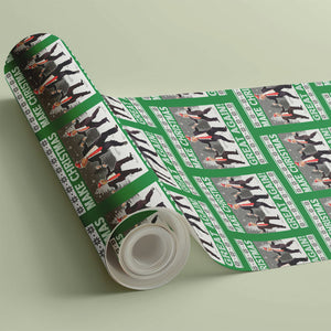 Make Christmas Great Again Wrapping Paper, Funny Trump Dancing, Trump 2024 Wrap, Republican Gift 681383 - GOP - WFD