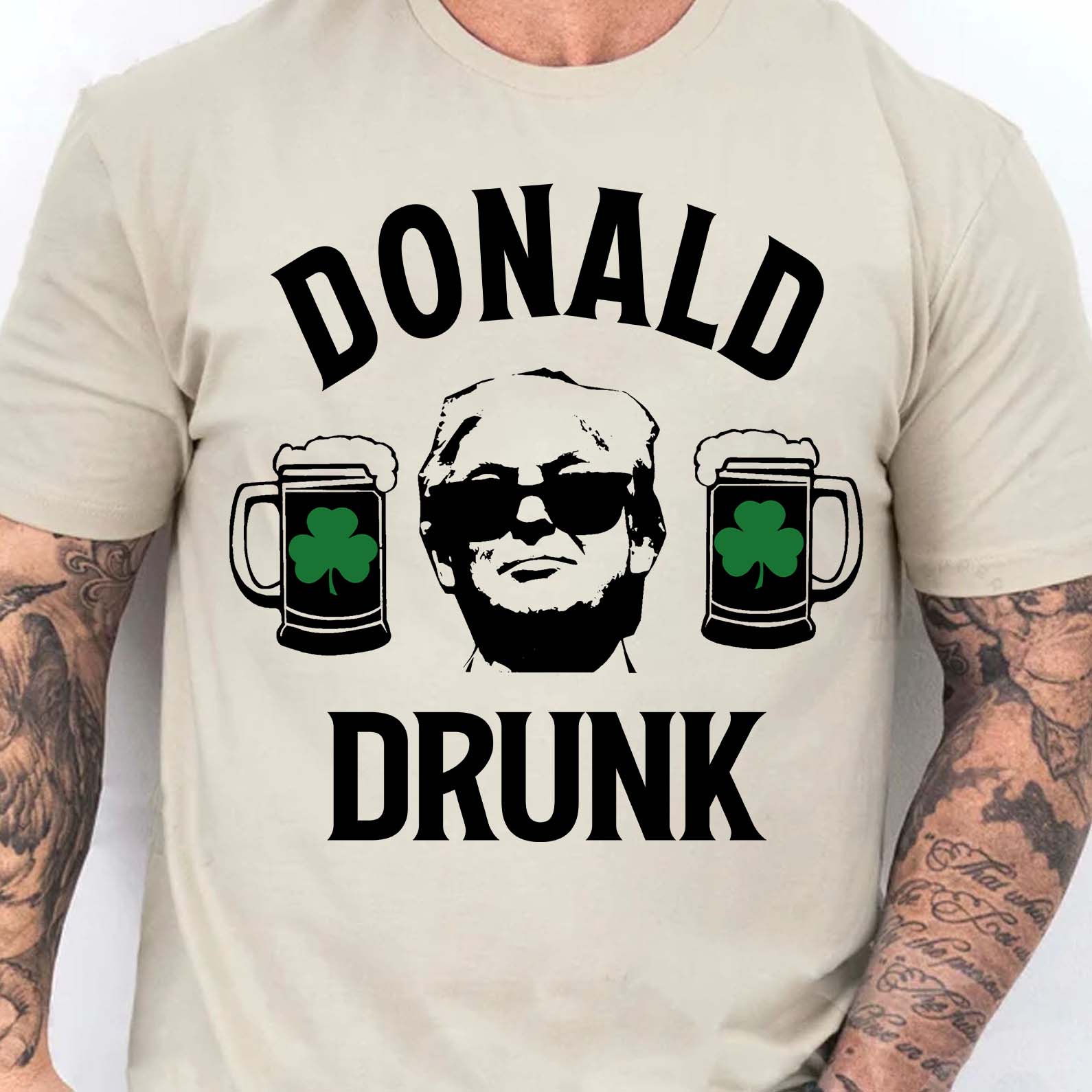 Donald Drunk St. Patrick's Day, Party President. St. Patrick's Day Shirt, Funny Trump Bright Shirt 681900