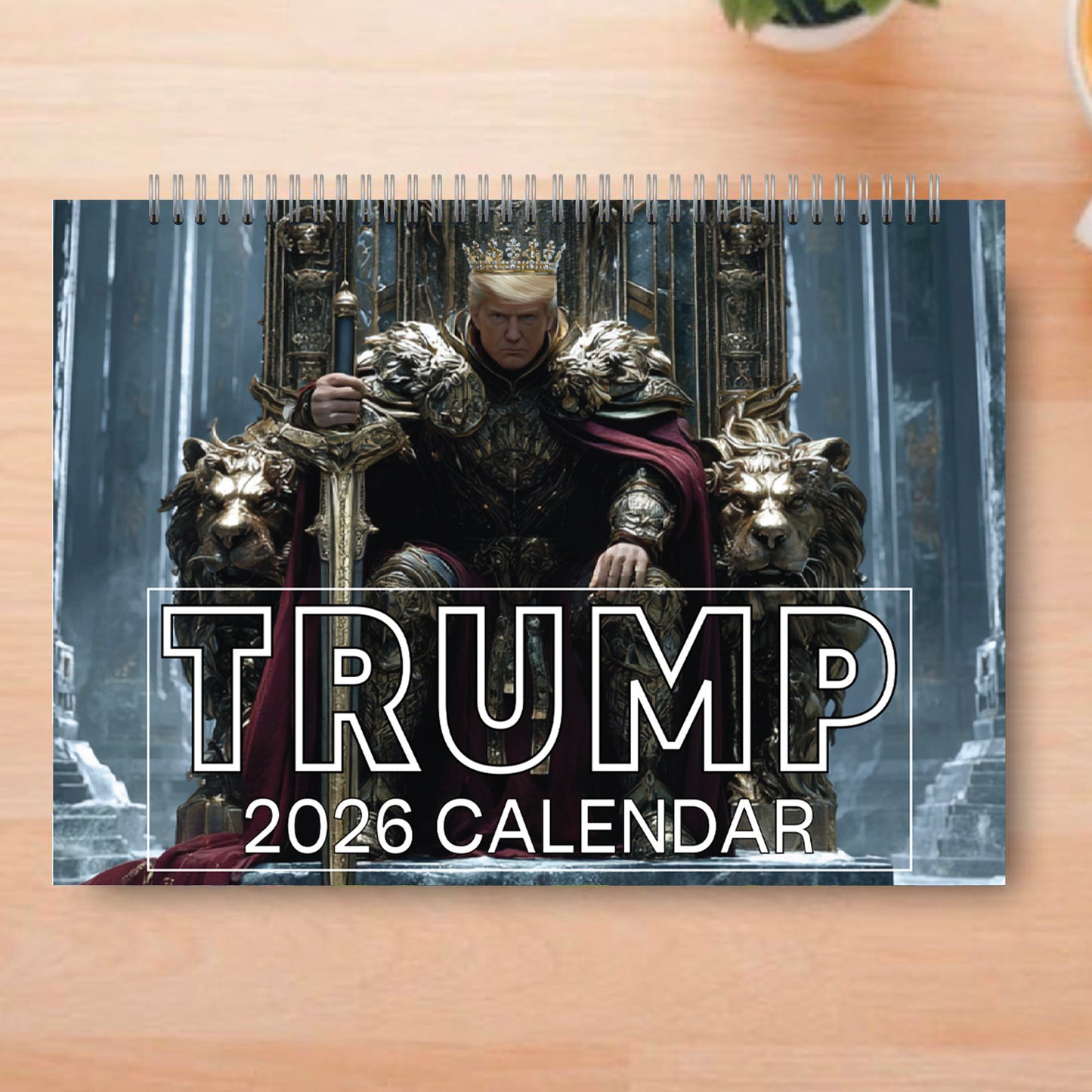 Cool Trump 2026 Wall Calendar | MAGA Calendar | Christmas Eve 2026 Gifts | Gift For Trump Supporters 683165 - GOP