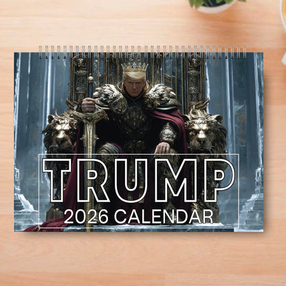 Cool Trump 2026 Wall Calendar | MAGA Calendar | Christmas Eve 2026 Gifts | Gift For Trump Supporters 683165 - GOP