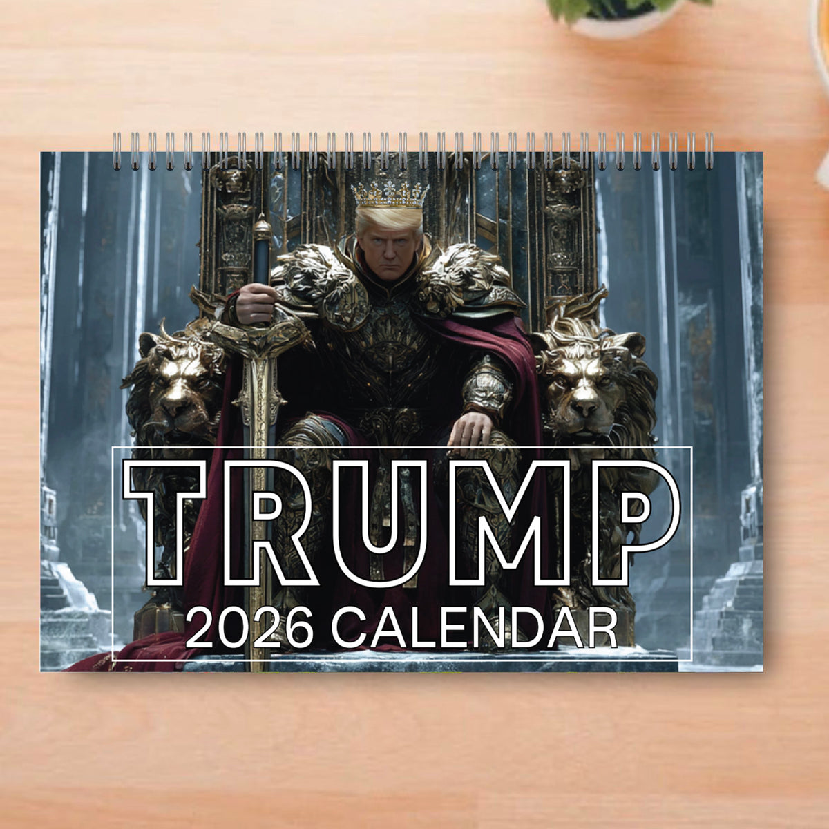Cool Trump 2026 Wall Calendar | MAGA Calendar | Christmas Eve 2026 Gifts | Gift For Trump Supporters 683165 - GOP