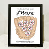 We Caught The Best Mom | Personalized Custom Baseball Mom Picture Frame With Kid's Name | Gift For Mom, Baseball Lover | Mother's Day Gift 682249