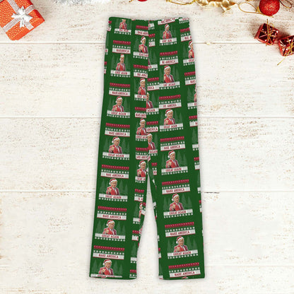 Make America Great Again Pajamas, Trump Xmas Holiday Pajamas, Trump President Pajamas 681741 - GOP