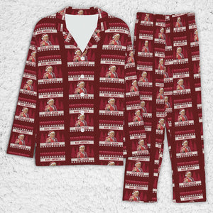 Make America Great Again Pajamas, Trump Xmas Holiday Pajamas, Trump President Pajamas 681741 - GOP