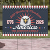 250 Years Of Freedom American Yard Sign | Happy 250th Birthday USA Yard Sign | America 250th Anniversary Yard Sign | Patriotic 4th Of July Yard Sign | Independence Day Yard Sign 682542