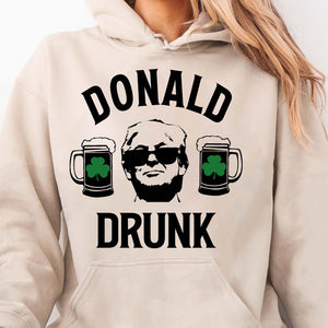 Donald Drunk St. Patrick's Day, Party President. St. Patrick's Day Shirt, Funny Trump Bright Shirt 681900