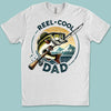 Reel Cool Dad Fishing Shirt – Retro Bass Fishing T-Shirt for Men | Father's Day Gift, Funny Fishing Dad Shirt, Dad Birthday Gift 682288