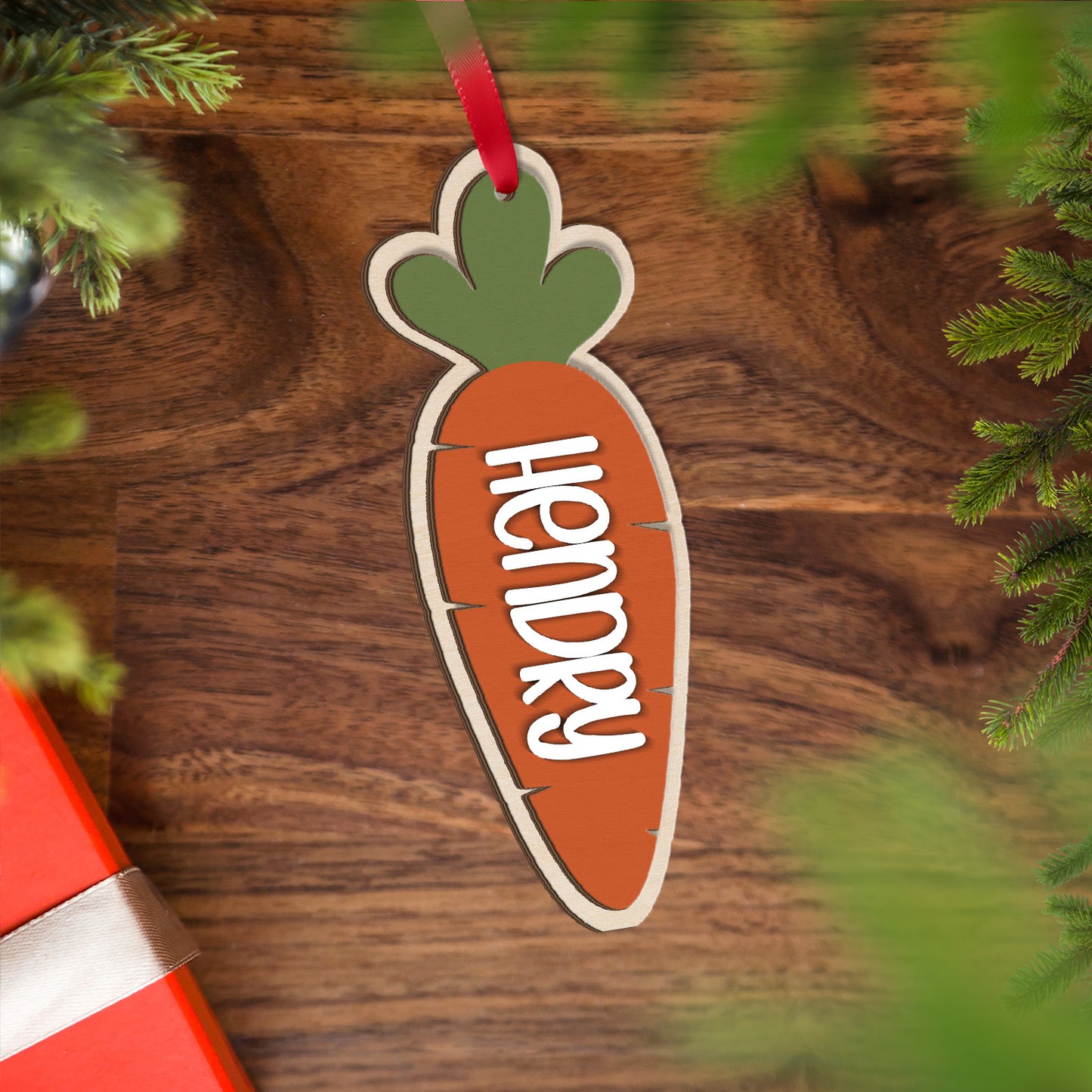 Personalized Carrot Easter Basket Tag, Custom Bunny Gift Tag, Kids Easter Name Tag 684442