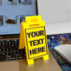 Custom Mini Floor Sign, Personalized Mini Desk Sign for Office, Home, or Business, Gift for Coworker 683802