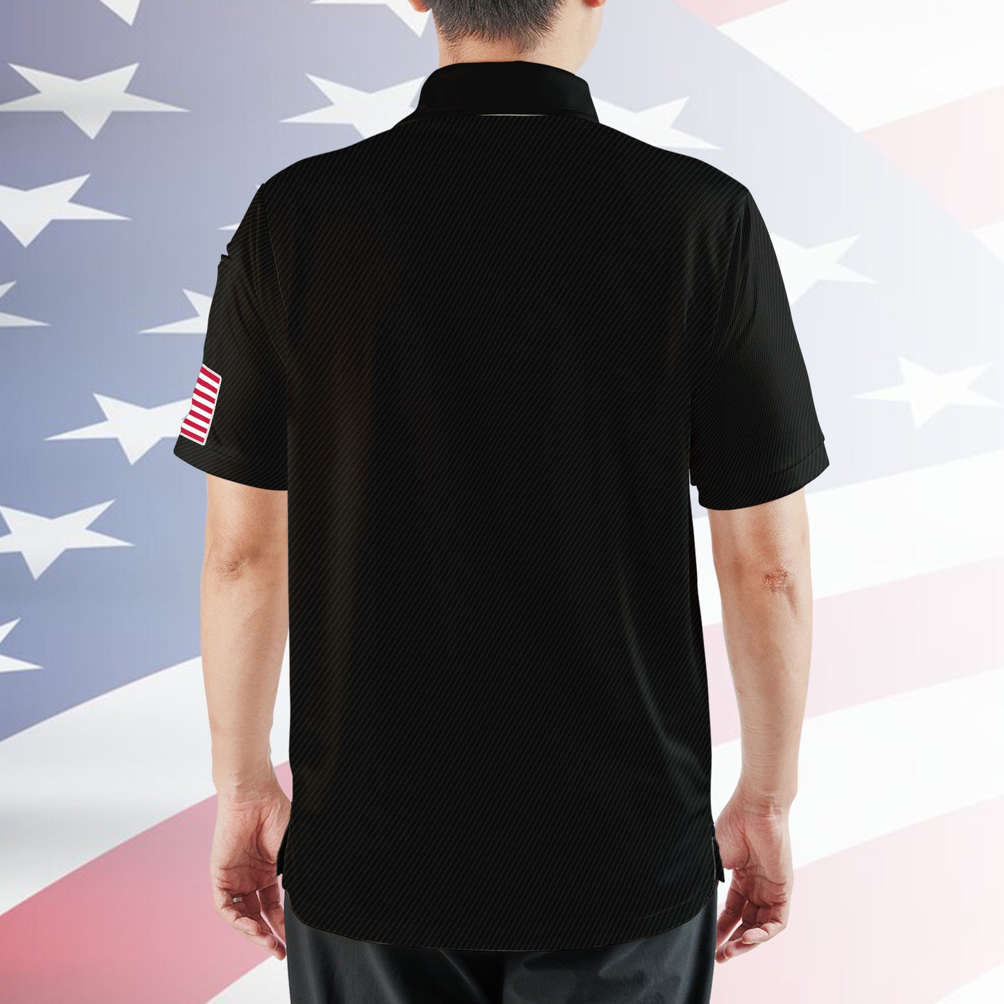 USA 250th Anniversary Polo Shirt, Patriotic American Flag Golf Polo, 4th Of July AOP Polo Shirt 685273