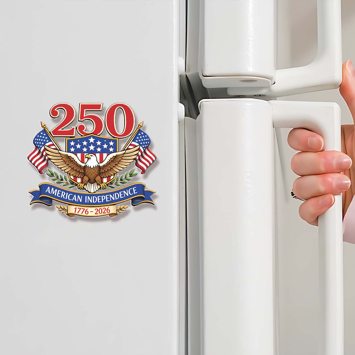 250 Years USA Anniversary Fridge Magnet | 250th Anniversary USA 1776-2026 Magnet 684459