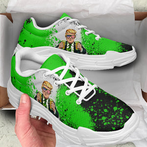 Trump Make St. Patrick's Day Great Again Chunky Shoes | Trump Unisex Shoes | St. Patrick's Day Shoes | Chunky Shoes 681943 - GOP