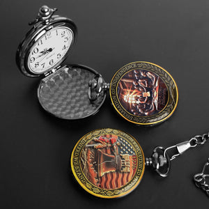 Custom Photo 250 Years Anniversary Pocket Watch | Declaration of Independence Liberty Bell 1776–2026 Pocket Watch 684241