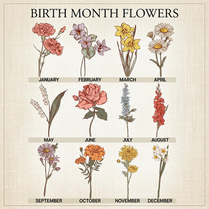 Custom Name First Mom Now Grandma Ceramic Flower Vase | Personalized Birth Month Flower Vase Gift For Mother's Day 684842