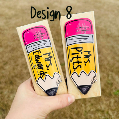 Custom Name Dry Eraser Teacher Appreciation Gift | Personalized End Of School Year Gift For Teacher 684918