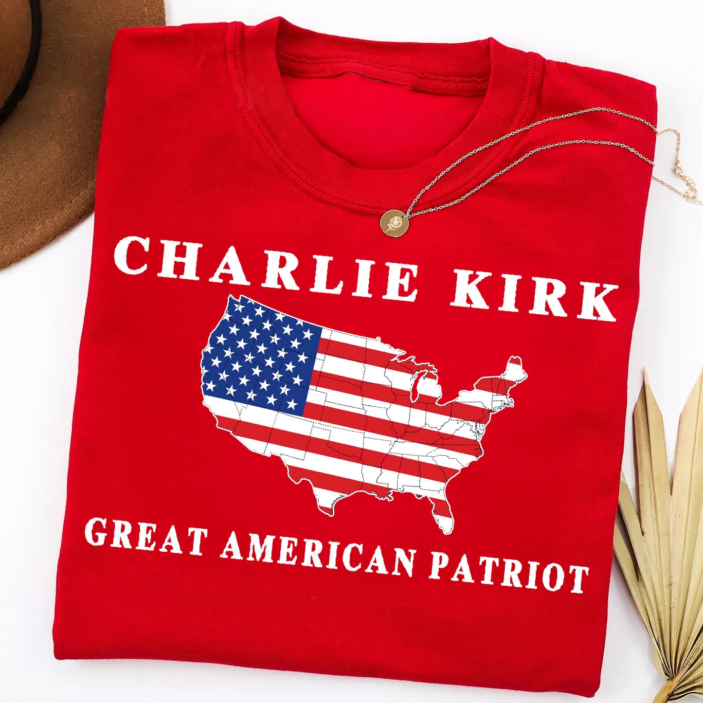 Great American Patriot Charlie Kirk Shirt | Charlie Kirk Red Shirt | We Wear Red Charlie Kirk Birthday October 14 | Red Freedom Shirt 682832
