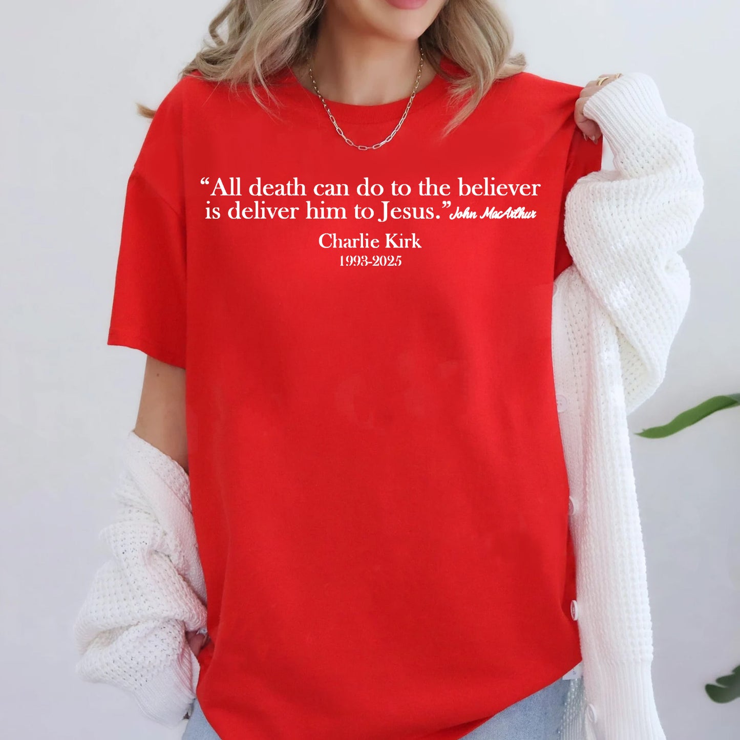 Pray For Charlie Kirk Shirt | Charlie Kirk Red Shirt | We Wear Red Charlie Kirk Birthday October 14 | Red Freedom Shirt 683075