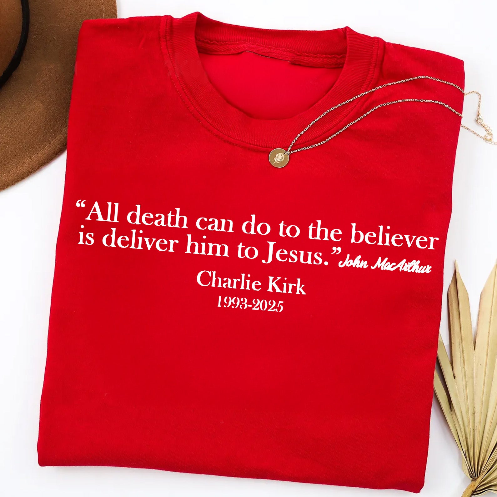 Pray For Charlie Kirk Shirt | Charlie Kirk Red Shirt | We Wear Red Charlie Kirk Birthday October 14 | Red Freedom Shirt 683075