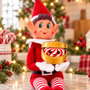 ElfDoh Squishy Inspired Acrylic Prop, Christmas Elf Accessory, Funny Holiday Gift 686673 WFD