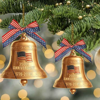 250 Years 1776–2026 Acrylic Ornament | Liberty Bell 250th Anniversary Patriotic Christmas Ornament 683163