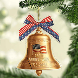 250 Years 1776–2026 Acrylic Ornament | Liberty Bell 250th Anniversary Patriotic Christmas Ornament 683163