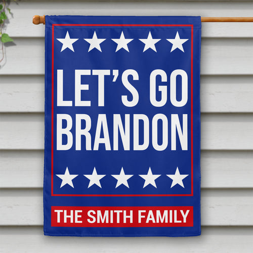 Let's Go Brandon | Anti Biden Flag | Donald Trump Fan Flag | House Flag, Garden Flag C948 - GOP