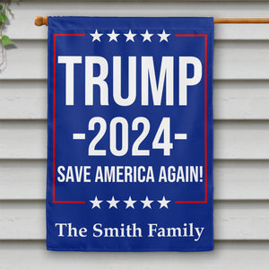 Save America Again | Donald Trump Homage Flag | Donald Trump Fan Flag | House Flag, Garden Flag C944 - GOP