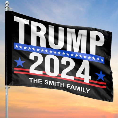 Trump 2024 | Donald Trump Homage Flag | Donald Trump Fan House Flag C949 - GOP