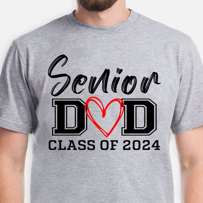 Senior Dad Graduation 2024 Shirt C644