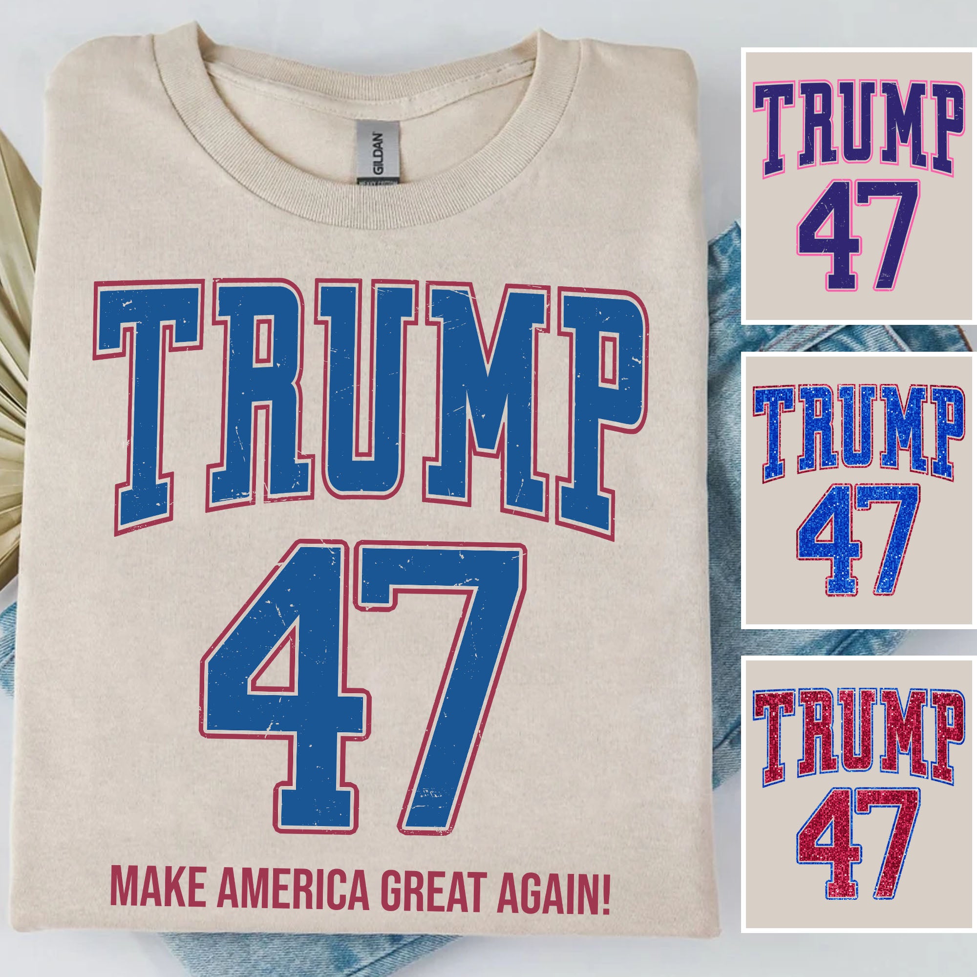 Trump 47 Shirt | Donald Trump Homage Shirt | Donald Trump Fan Tees | Personalized Custom Trump Shirt C960 - GOP