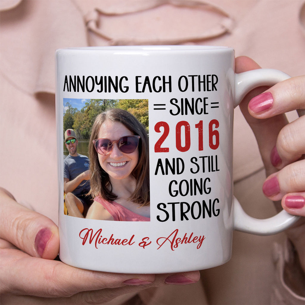 Relishing Couple Personalized Magic Mug