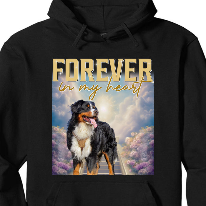 Custom Your Pets Sweatshirt, Retro Vintage Pet Portrait, Personalized with Your Own Dog or Cat Photo C775