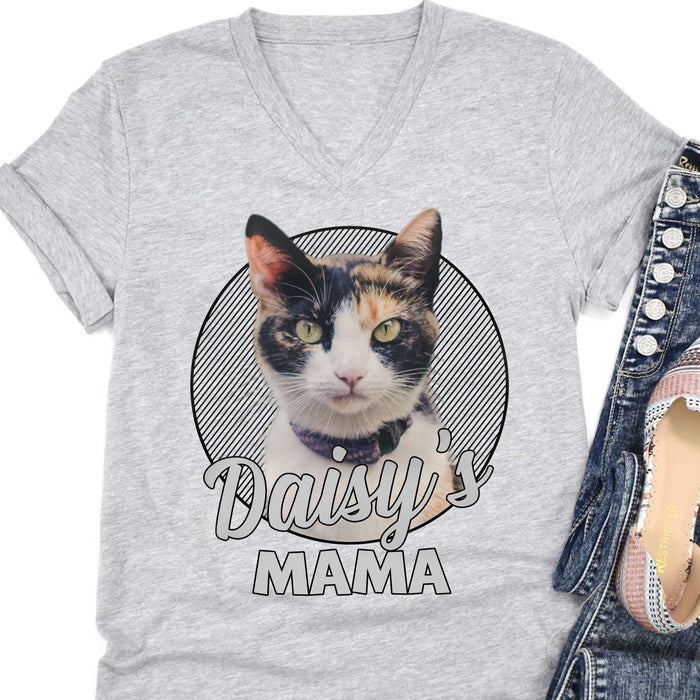 Humans Pet Photo Tee, Personalized with Your Own Dog or Cat Photo Shirt C796
