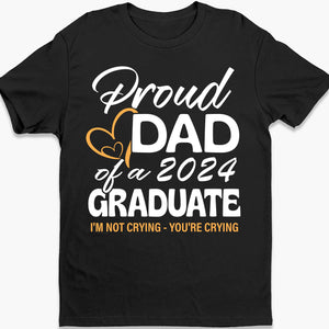 Proud Family Senior 2024 Personalized Custom Graduation Shirt T506V2