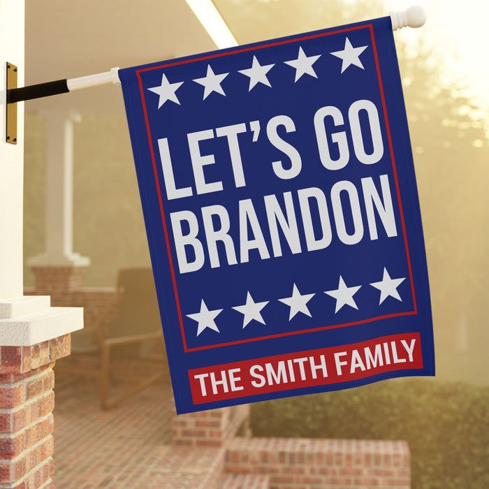 Let's Go Brandon | Anti Biden Flag | Donald Trump Fan Flag | House Flag, Garden Flag C948 - GOP