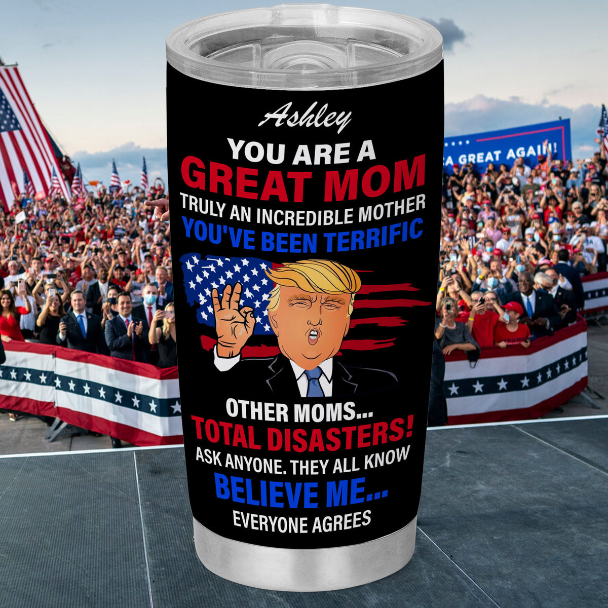 Personalized Title and Name You are Great Tumbler, Great Father's Day Tumbler C894 - GOP