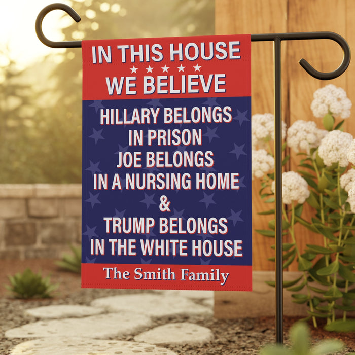Anti Biden Flag | Donald Trump Homage Flag | Donald Trump Fan Flag | House Flag, Garden Flag C991 - GOP