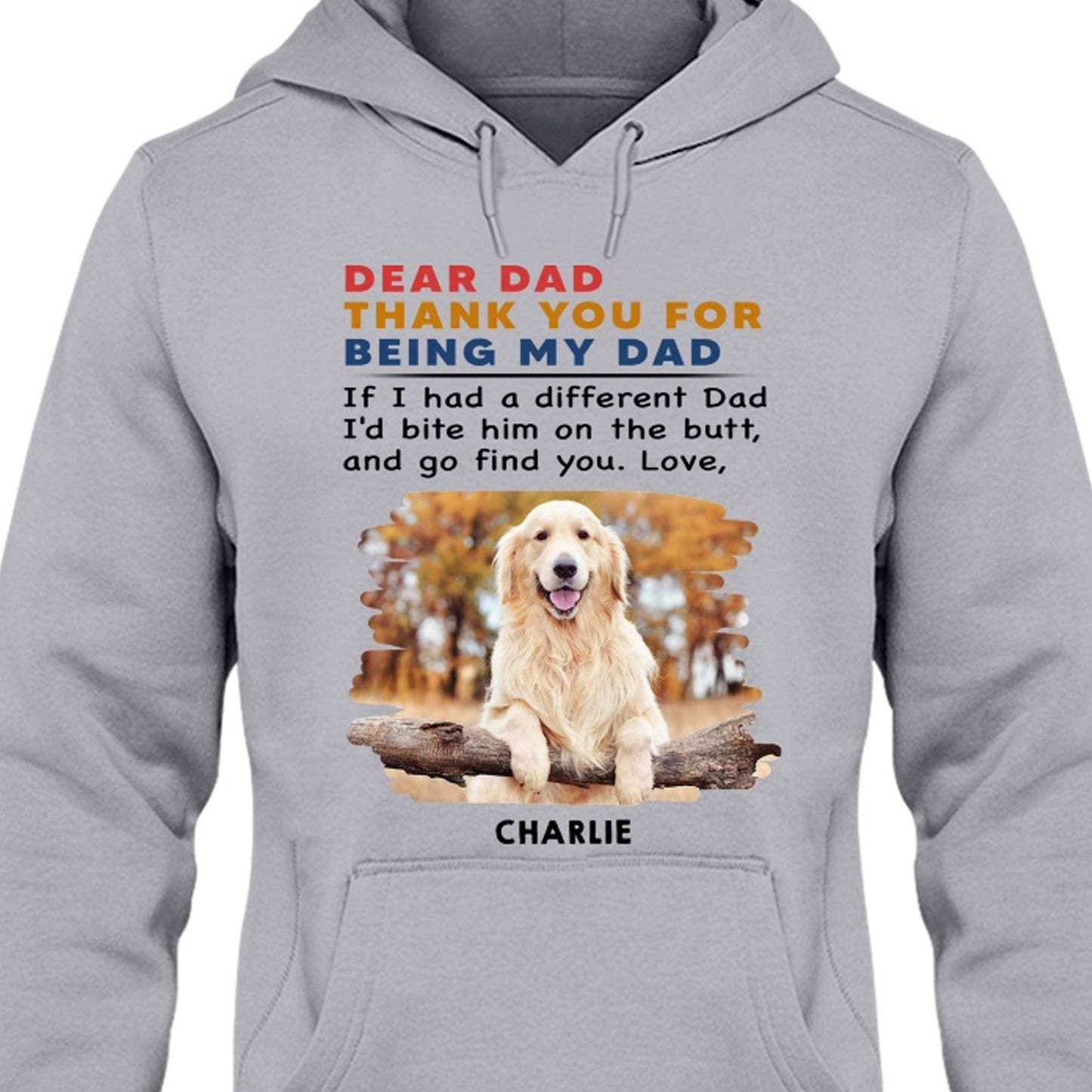 Personalized Custom Photo Dog Cat Bright Shirt Gift For Dad Mom C670V2