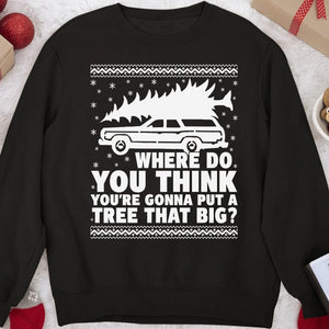 Bend Over and I'll Show You, Couple Matching Funny Christmas Shirt, Personalized Custom Couple Sweatshirt C838