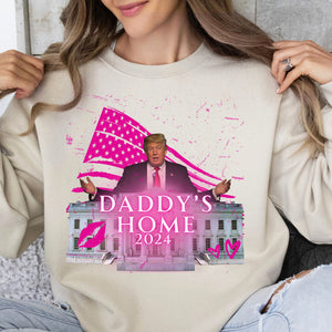 Daddy's Home Trump Shirt | Donald Trump Homage Shirt | Donald Trump Fan Tees | Personalized Custom Trump Shirt C980 - GOP