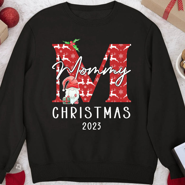 Monogrammed Family Christmas Shirt, Personalized Custom Family Sweatshirt C836