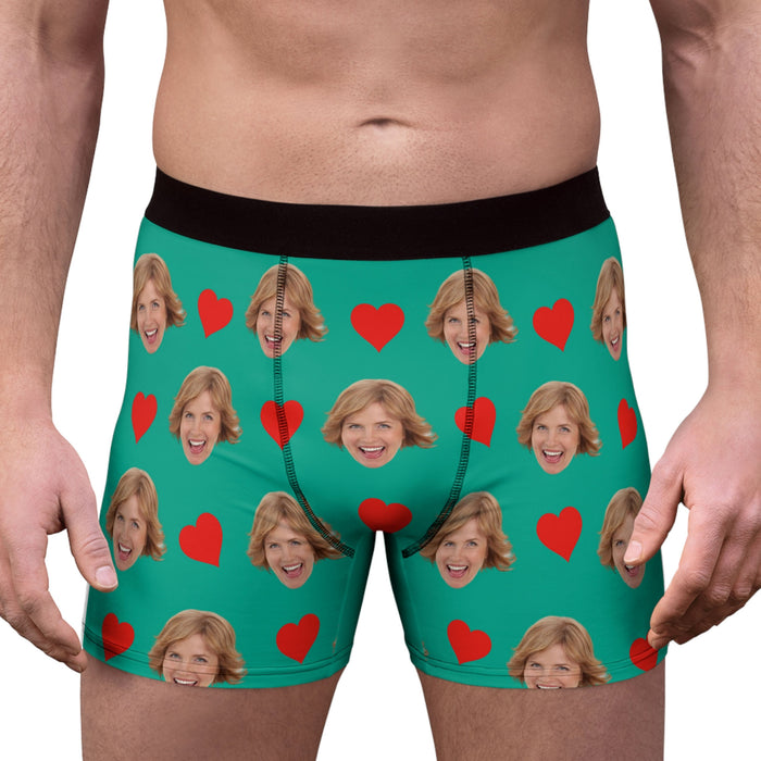 This Ass Belong To Wife, Gift For Him, Live Preview Personalized Valentines Photo Boxer Briefs C862