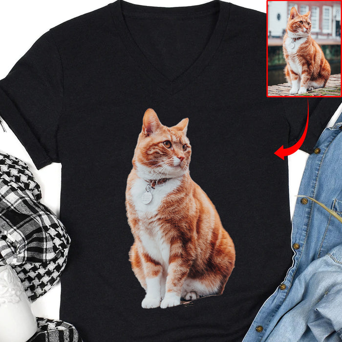 Upload Your Design, Live Preview Personalized Custom Photo Shirt C859