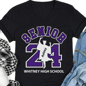 Senior 2024 Personalized Custom Graduation Shirt C630V1