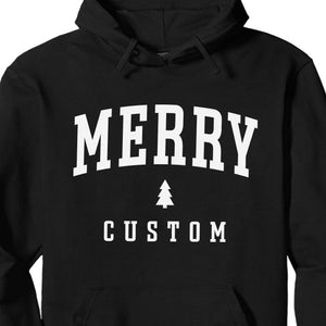 Merry Family Christmas Shirt, Matching Christmas Family Shirt, Personalized Custom Family Sweatshirt C854