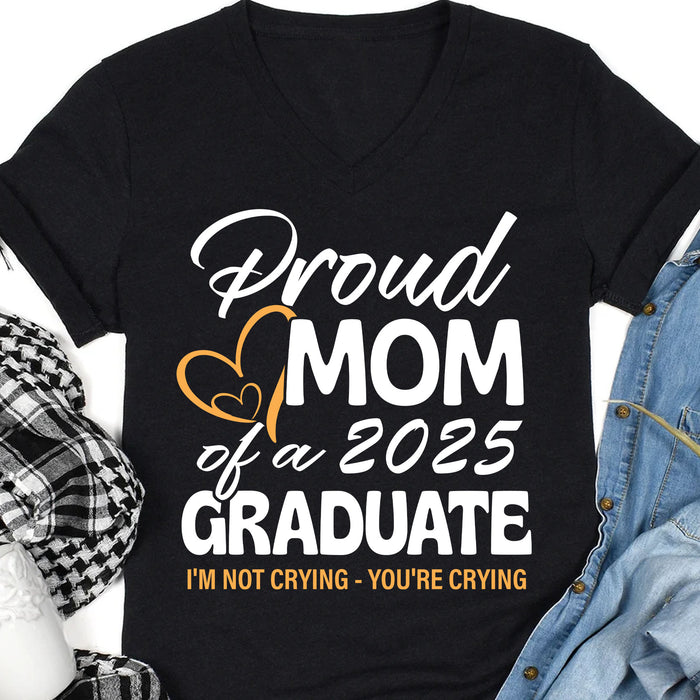 Proud Family Senior 2024 Personalized Custom Graduation Shirt T506V1